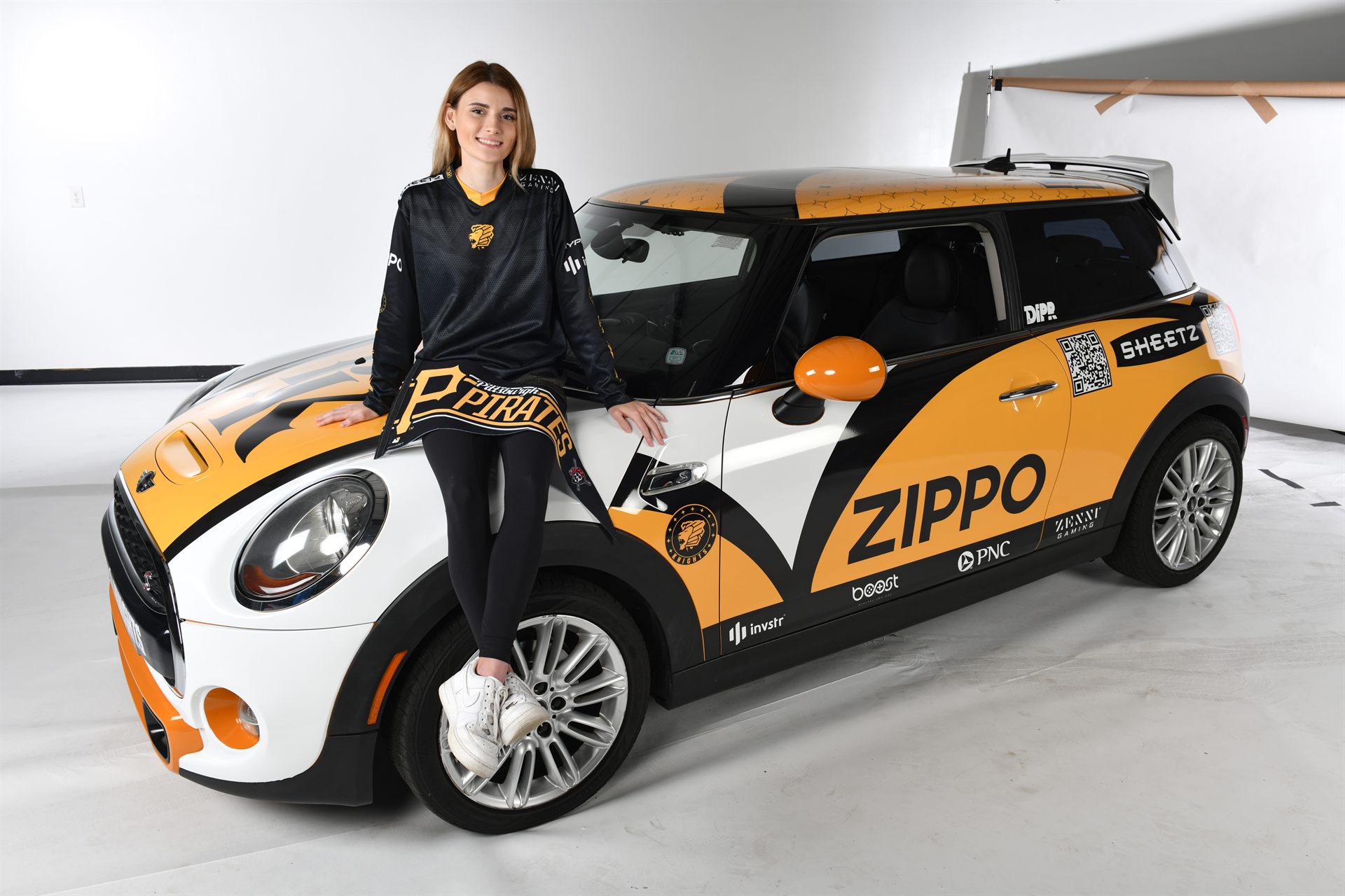 Branded vehicle activation for Pittsburgh Knights
